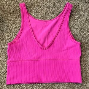 Power Pivot Ribbed Tank Top